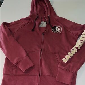 Men’s FSU zip up hoodie